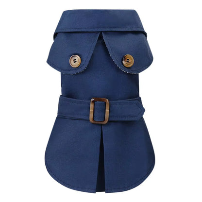 Winter Fashion Coat – Classic British Style Warmth for Small Dogs & Cats