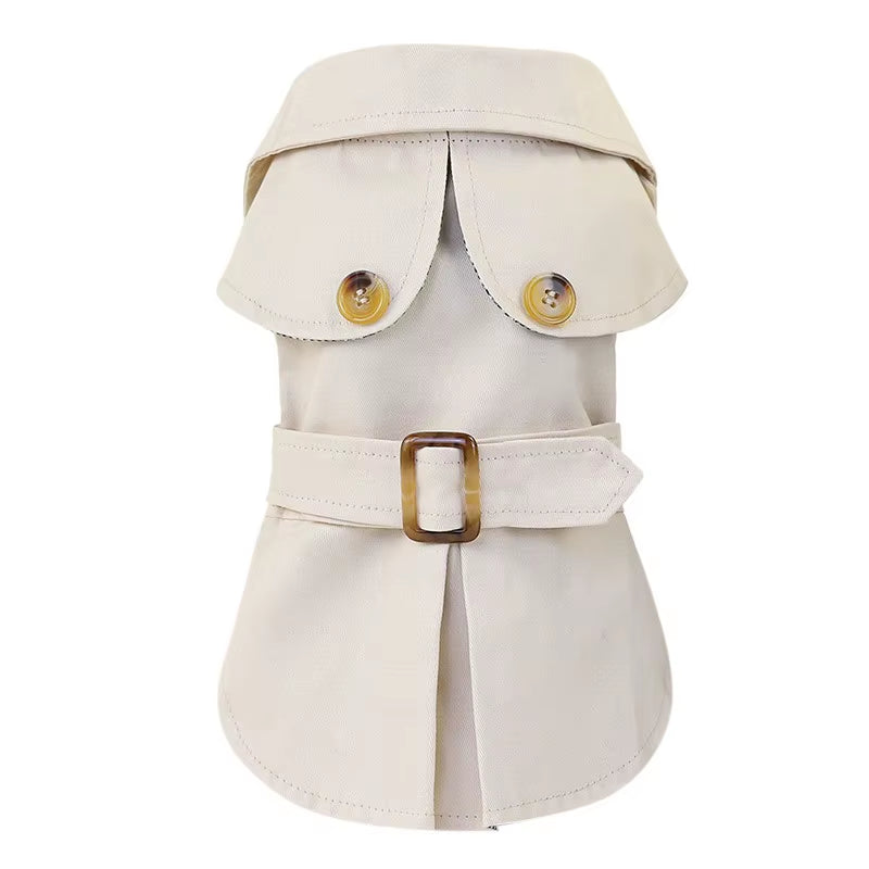 Winter Fashion Coat – Classic British Style Warmth for Small Dogs & Cats