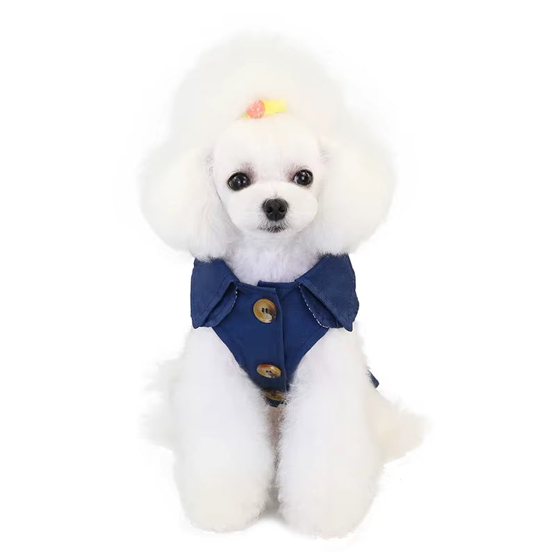 Winter Fashion Coat – Classic British Style Warmth for Small Dogs & Cats